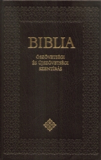 Katolikus Biblia - családi, nagyméretű, fekete