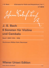 6 Sonaten für Violine und Cembalo Band 1. /8748/