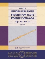 Köhler: Etűdök fuvolára 3. - Op. 33 No. 3 /8515/