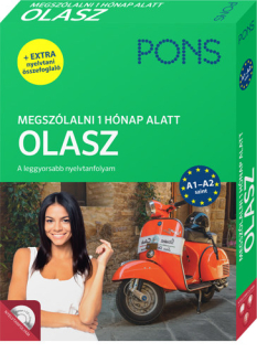 PONS Megszólalni 1 hónap alatt Olasz (könyv + CD + online) 