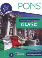 PONS Nyelvtanfolyam haladóknak Olasz (könyv + 2 CD)