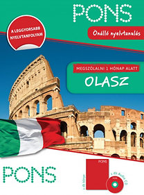 PONS Megszólalni 1 hónap alatt Olasz (könyv + CD)