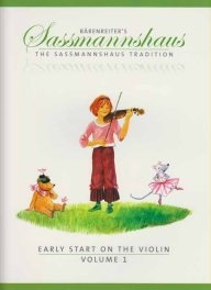 Sassmanshaus: Early Start on the Violin - Volume 1. /BA9676/