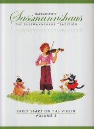 Sassmanshaus: Early Start on the Violin - Volume 2. /BA9677/