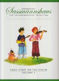 Sassmanshaus: Early Start on the Violin - Volume 3. /BA9678/
