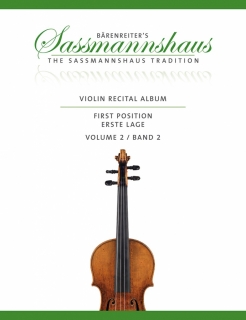 Sassmanshaus: Violin Recital Album - First Position, Volume 2. /BA9669/