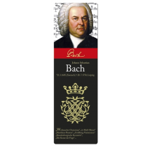 Zenei ajándéktárgy: Könyvjelző, Bach