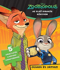 Disney: Zootropolis - Olvass és játssz! 5 kirakójáték a kedvenc karaktereiddel 