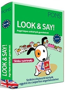 PONS Look & Say - Angol képes szókártyák gyerekeknek