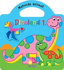 Dinoland 1. - Matricás színező
