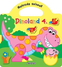 Dinoland 4. - Matricás színező