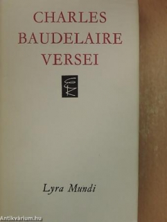 Charles Baudelaire versei /antikvár, 1973/