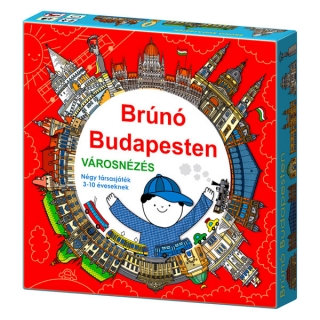 Brúnó Budapesten: Városnézés - társasjáték