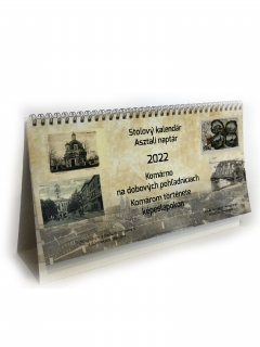 Komárom története képeslapokon - Asztali naptár 2022