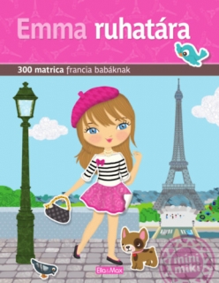 Emma ruhatára - 300 matrica francia babáknak