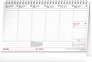 Poznámkový daňový s citátmi /SK/ - Asztali naptár 2022 /Presco Group/