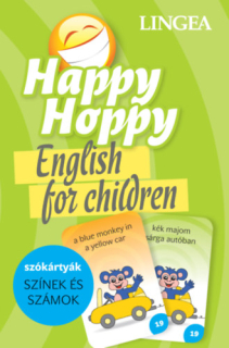 Happy Hoppy Szókártyák - English for children: Színek és számok