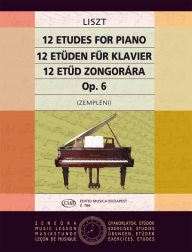 Liszt: 12 etűd zongorára /766/