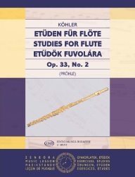 Köhler: Etűdök fuvolára 2. - Op. 33 No. 2 /8514/