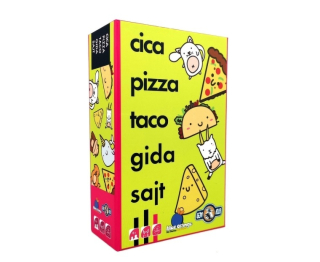 Cica, pizza, taco, gida, sajt - társasjáték
