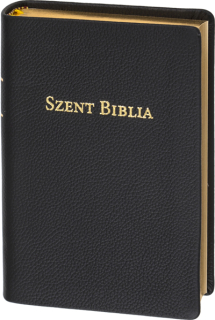 Biblia - Szent Biblia, revideált Károli, standard, bőrkötés, arany élmetszés