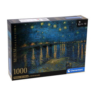 Puzzle 1000 - Vincent van Gogh: Starry Night