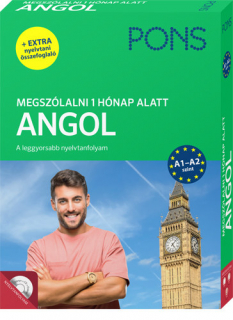 PONS Megszólalni 1 hónap alatt Angol (könyv + CD + online) 