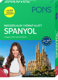 PONS Megszólalni 1 hónap alatt (könyv+CD+online) Spanyol