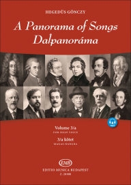 Dalpanoráma 3/a - Négy évszázad könnyű dalai hat nyelven magas hangra /20008/