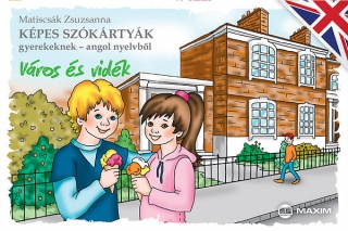 Képes szókártyák gyerekeknek angol nyelvből - Város és vidék