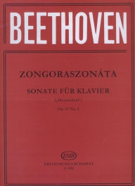 Beethoven: Zongoraszonáta cisz-moll, Holdfény /8151/