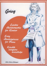 Grieg: Kezdők zongoramuzsikája /13267/