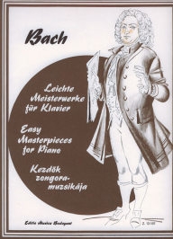 Bach: Kezdők zongoramuzsikája /13197/