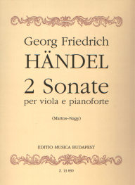 Händel: 2 Sonate per viola e pianoforte /13830/