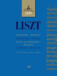 Liszt: Emléklapok - Miniatúrák /14758/