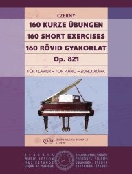 160 rövid gyakorlat - Op. 821  /3990/