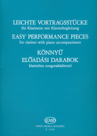 Könnyű előadási darabok klarinétra zongorakísérettel /12821/