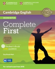 Complete First Student's Book with Answers + CD-ROM - Second edition