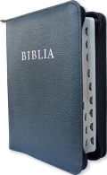 Biblia - revideált új fordítás (2014) - középméretű, bőrkötéses, cipzáras